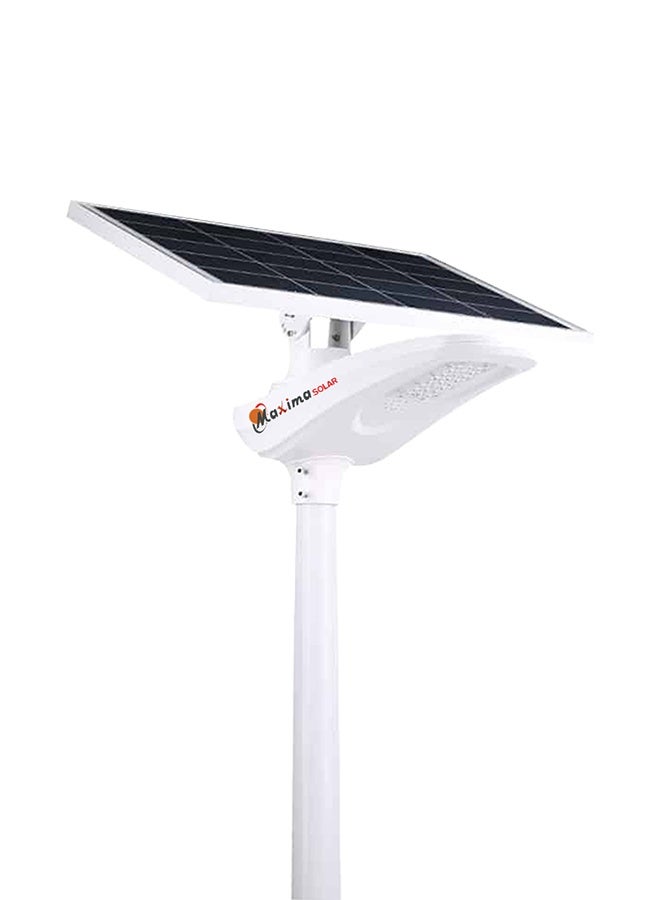 Maxima Solar Integrated Street Light 36W – Wave | All-in-One Solar LED Outdoor Street Light with Panel, Battery & Bright Illumination - Image 1